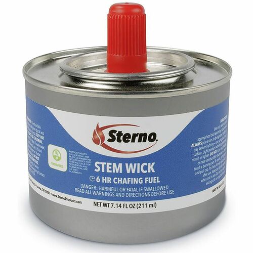 Sterno Stem Wick 6 Hour Burn Time 24/CT