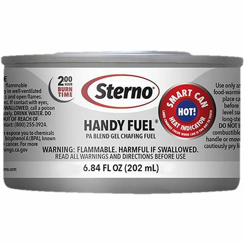 Sterno Handy Fuel 2 Hour Methanol Gel 72/CT