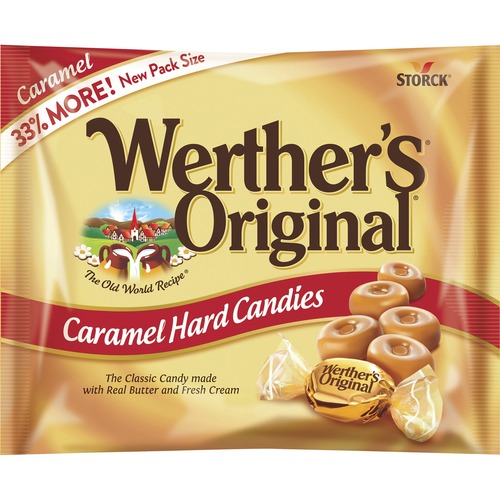 Candy, Hard, Caramel, 12Z