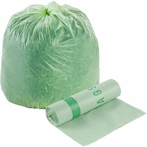 Bag, Compost, ASTM6400, 32 Gallon 50/CT