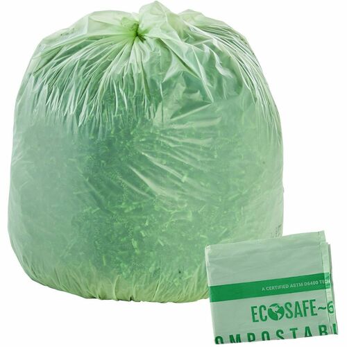 Bag, Compost, ASTM6400, 64 Gallon 30/CT
