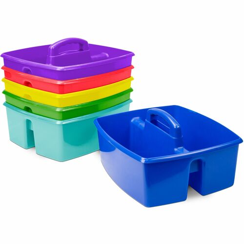 Large Caddy, 11-1/5" W x 13-1/5" x 10-3/4" H, Assorted 6/CT
