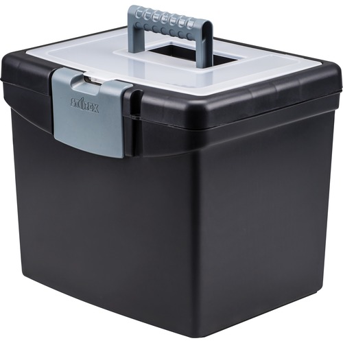 File Box Portable Black