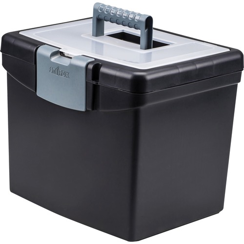 File Box Portable Black
