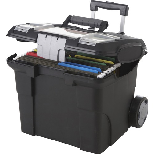 Cart, File, Premium, Black