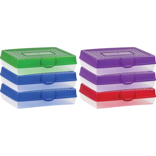 Box, Pencil, Large, Assorted 6/CT
