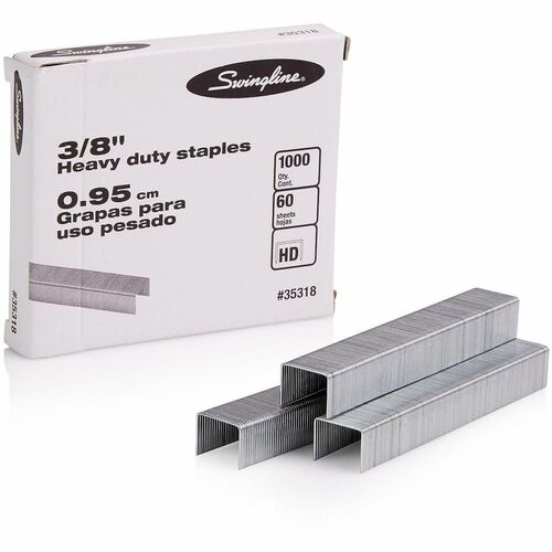 Staples, HvyDty, Cp, 3/8" 1000/BX