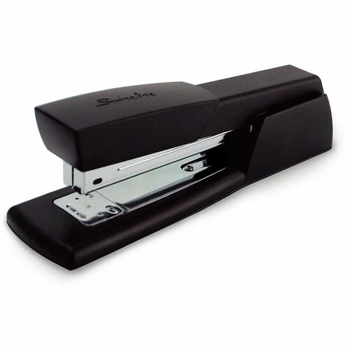 Stapler, Desk, Full, 20 Sheet, Black