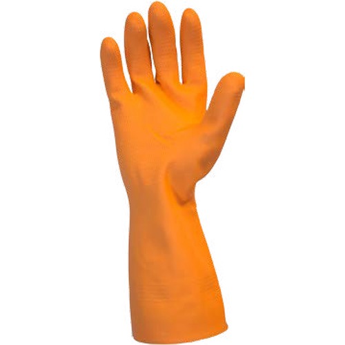 Gloves, Latex Blend, Flock-Lined, 28 Mil, Xlarge 12/DZ