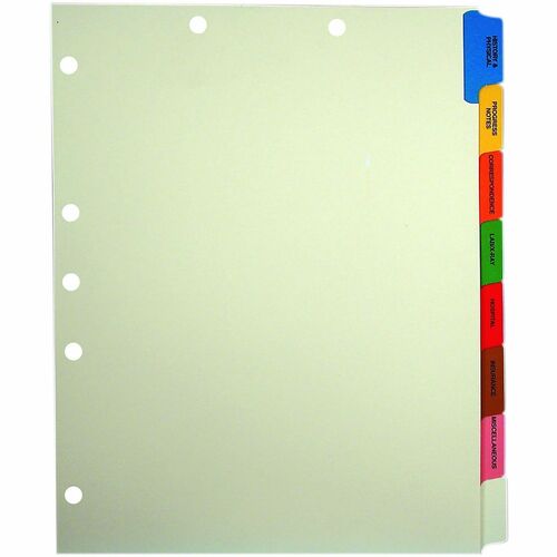 Index, Medical Chart, Set 40/BX