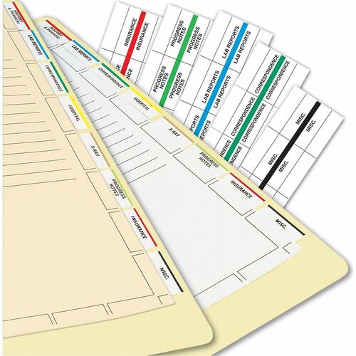 Divider, Index, Medical, Tabs 400/BX