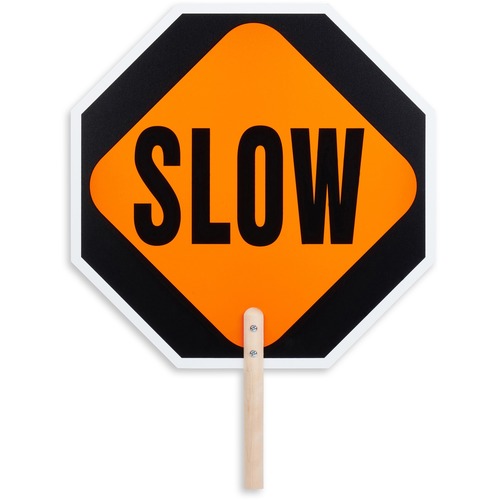 Sign, Handheld, Stop/Slow