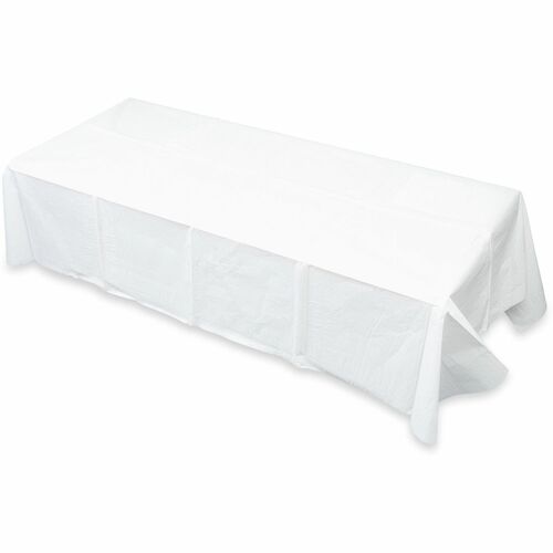 Tablecover, Paper, 54 x 108, White 20/CT