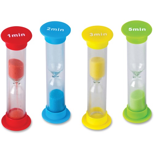 Timers, Sand, Small, Assorted 4/PK