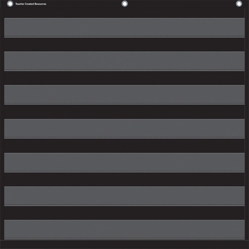Chart, Storage, 7-Pocket, Black