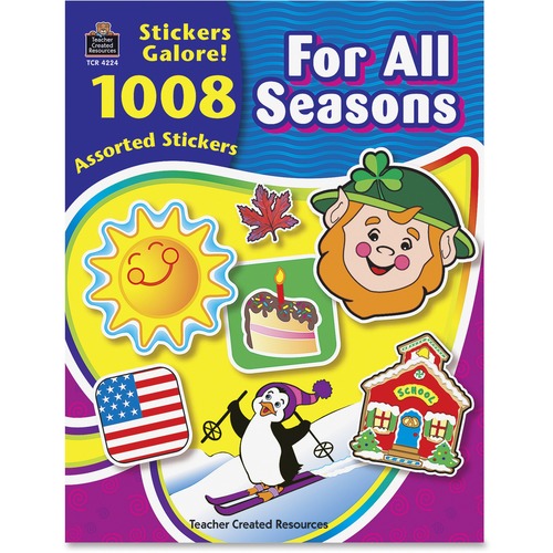 Stickers, All Seasons, 1008 Pc 1008/PK