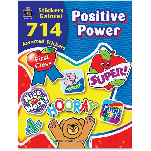 Stickers, Positv Power, 714 Pc 714/PK