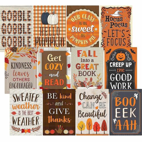 Set, Chart, Write On/Wipe Off, Fall 12/PK