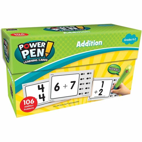 Cards, Learning, Addition, Power Pen