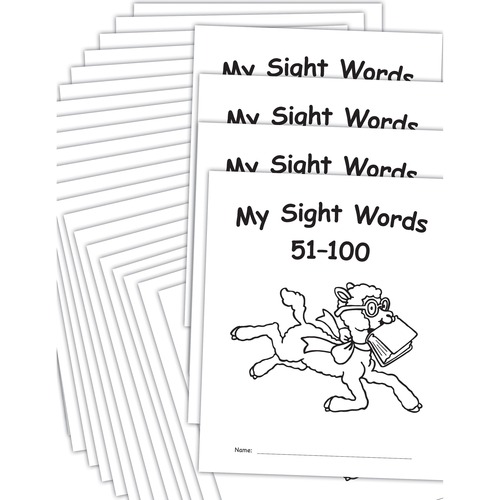 Set, Books, Sight Words, 51-100 25/PK