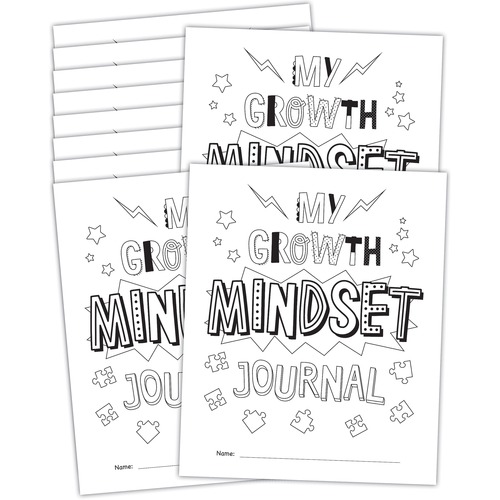 Set, Books, Journal, Growth Mindset 10/PK