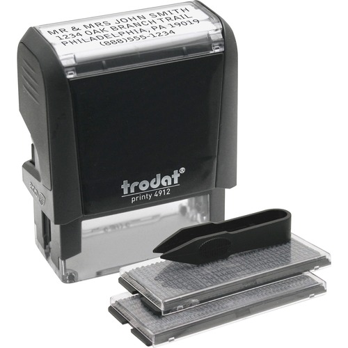 Stamp, Eco, Do-It-Yourself, Black