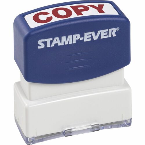 Stamp, Pre-Inked, "COPY", 9/16" x 1-11/16" Improved, Red