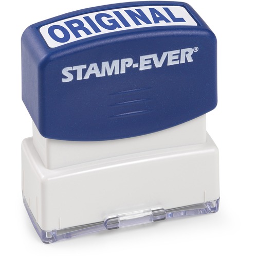 Stamp, Pre-Ink, Original, Blue