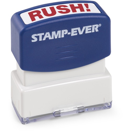 Stamp, Pre-Ink, Rush!, Red