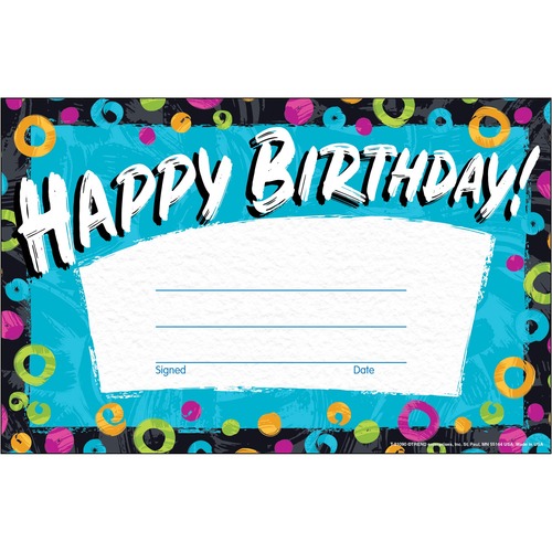 Certificate, Birthday 30/PK