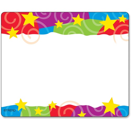 Labels, Stars & Swirls 36/PK