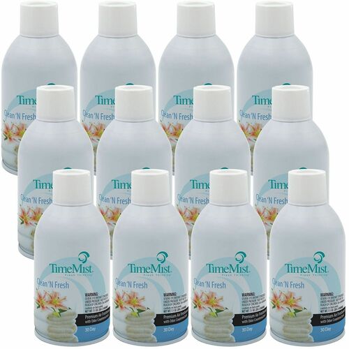 Refill, Timemist, Clean & Fresh 12/CT