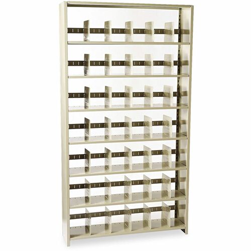 Shelving, 48W x 12D x 88H, Sand