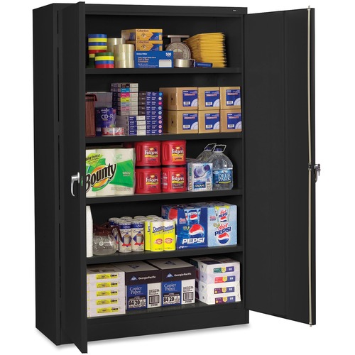 Cabinet, Storage, 48W24D78H Black