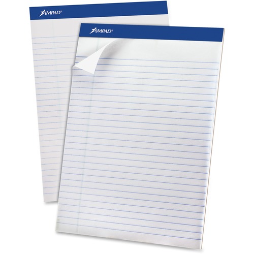 Writing Pads, 8-1/2" x 11-3/4", 50 Sheets 12/PK