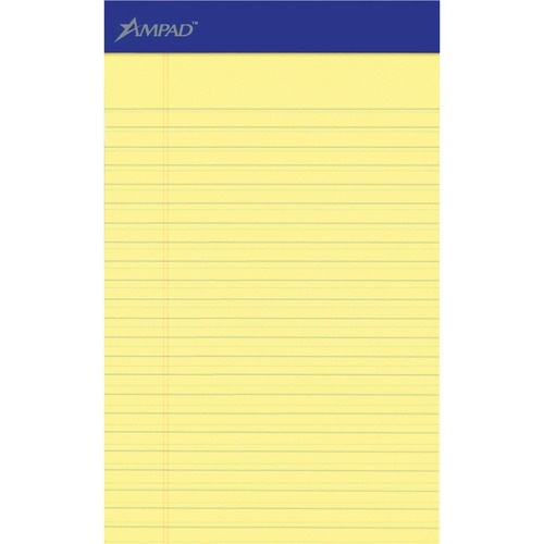 Pad, Jr Legal, 5 x 8, 50 Sheet, Ca 12/DZ