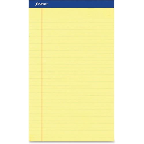 Pad, Legal, 8.5x11.75, 50 Sheets, Ca 12/DZ
