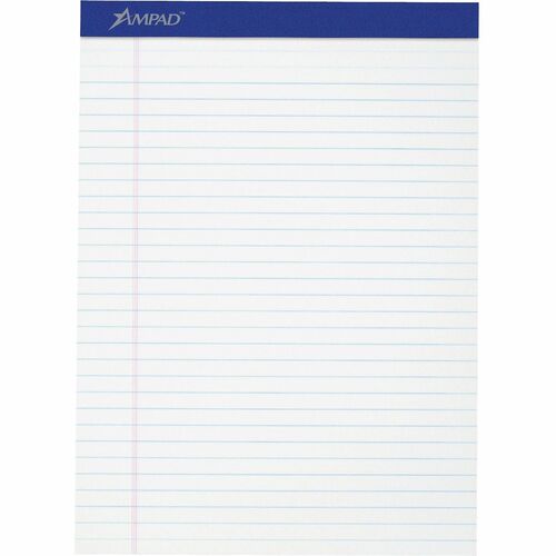 Pad, Legal, 8.5x11.75, 50 Sheets, White 12/DZ