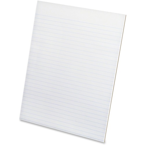 Pad, N/Ruld, Padded, Letter, White 12/PK