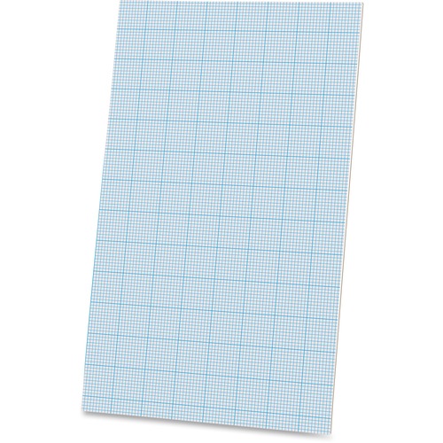 Cross-Section Pad, Ruled 10x10, 20 lb., 40 Sheets, 8-1/2" x 14", We
