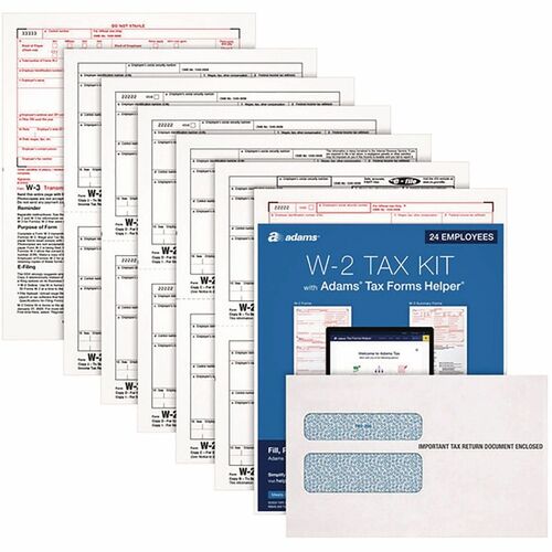 Form Kit Tax W-2 6 Point 24/PK