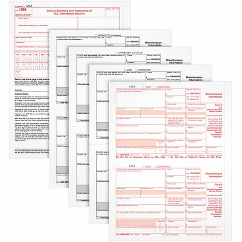 5pt Form, 1099-MISC, 50 St 50/PK