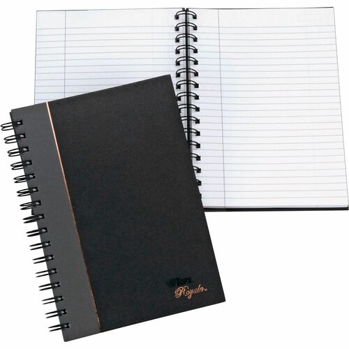 Notebook, Exec, Wirebound, 8x6