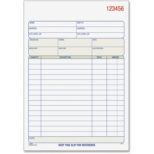 Book, Sales Order, Cables, Tri