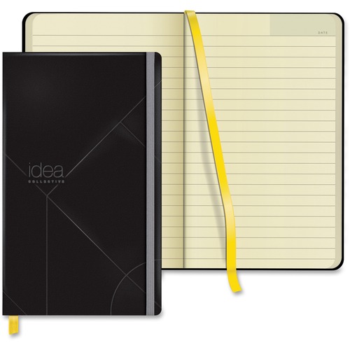 Notebook, Idea, 8.25 x 5, Black