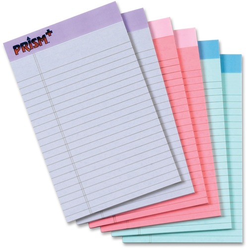 Pad, Jr Legal, Prism, 5x8 6/PK