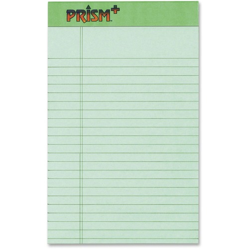Pad, Legal Ruled, 5x8, Green 12/PK