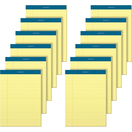 Pad, Legal, 8.5 x 11.75, Ca 12/PK