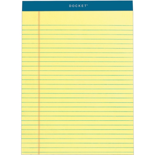 Pad, Legal, Canary 6/PK
