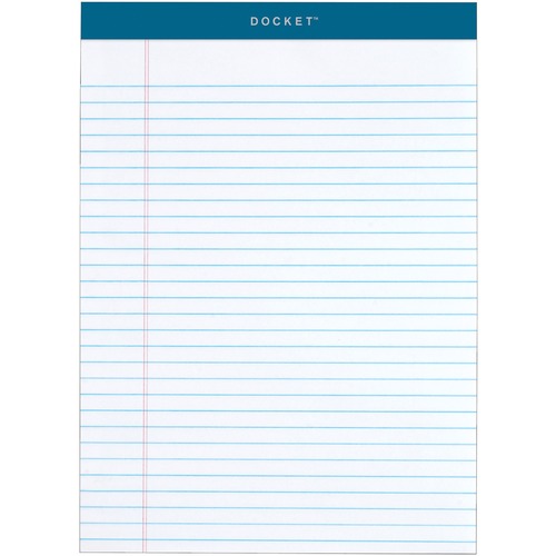 Pad, Legal, 8.5 X 11.75, White 6/PK